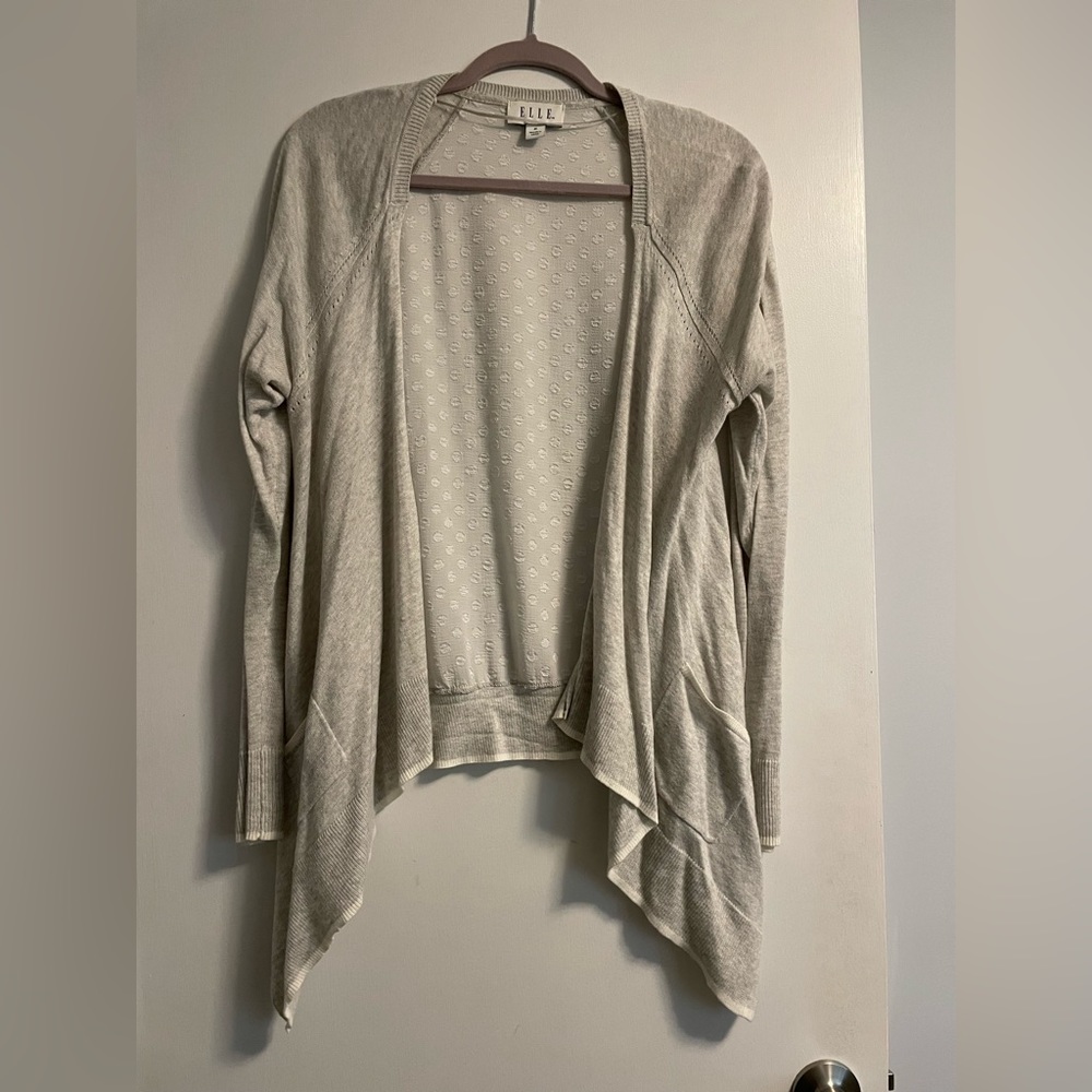 ELLE gray cardigan